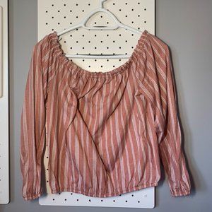 striped long sleeve Ardene shirt